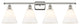 Innovations 516-4W-PN-GBC-81-LED 4 Light Bath Vanity Light, Polished Nickel