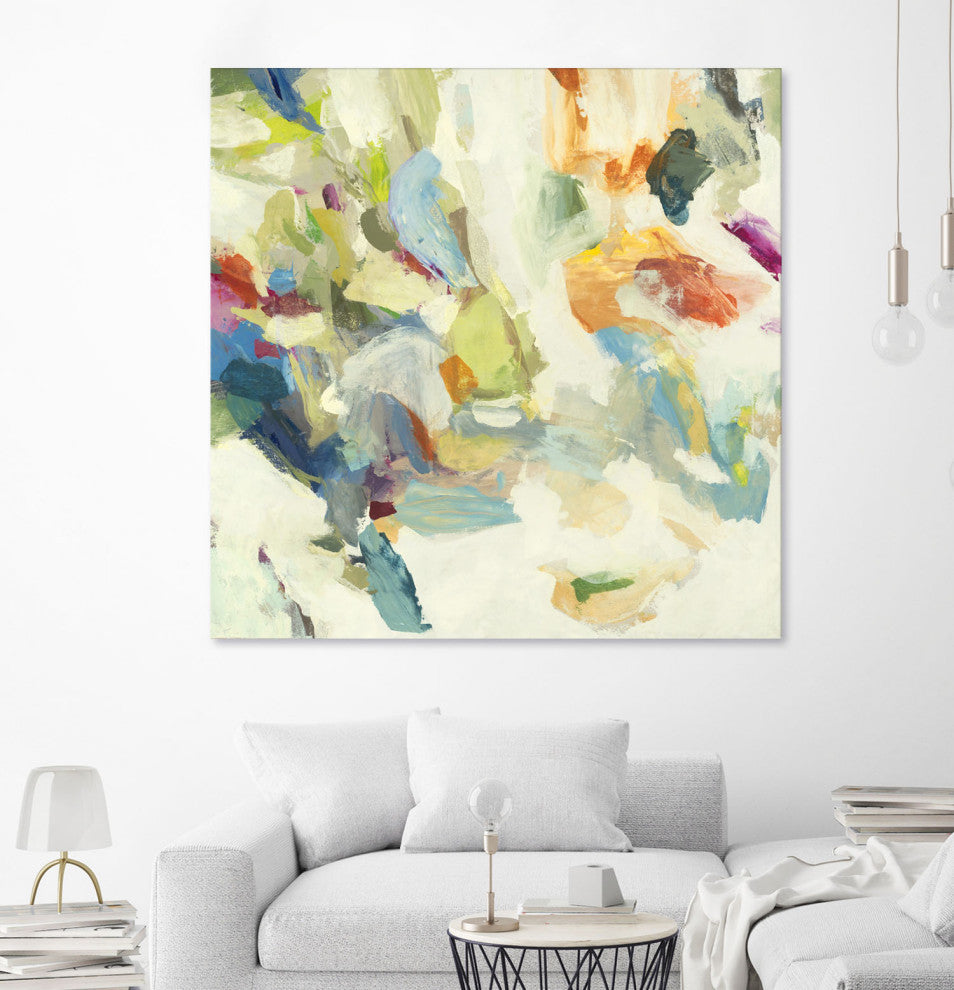 Organic Building Blocks - 84 x 84 by Randy Hibberd