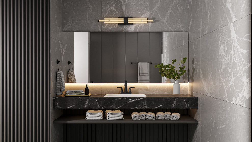 Quoizel PCTAL8632 Talbott 8 Light 32"W LED Bath Bar - Polished Chrome