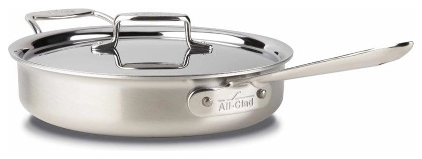 All Clad d5 Brushed SS Saute Pan, 3 qt.