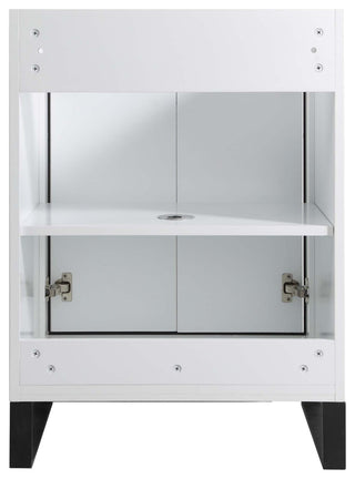 Fine Fixtures Opulence Collection Bathroom Vanity with White Ceramic Sink