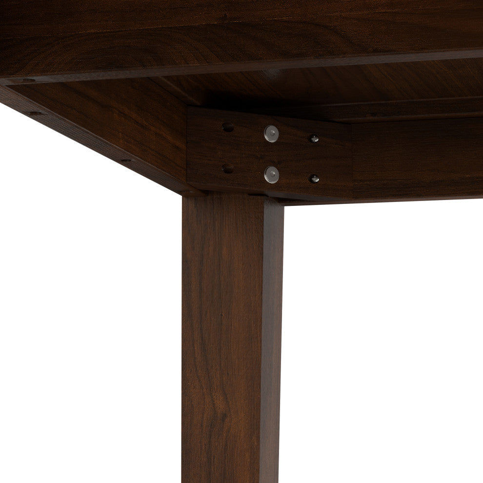 Lowell/Eastwood 5-Piece Dining Set, Charcoal Gray