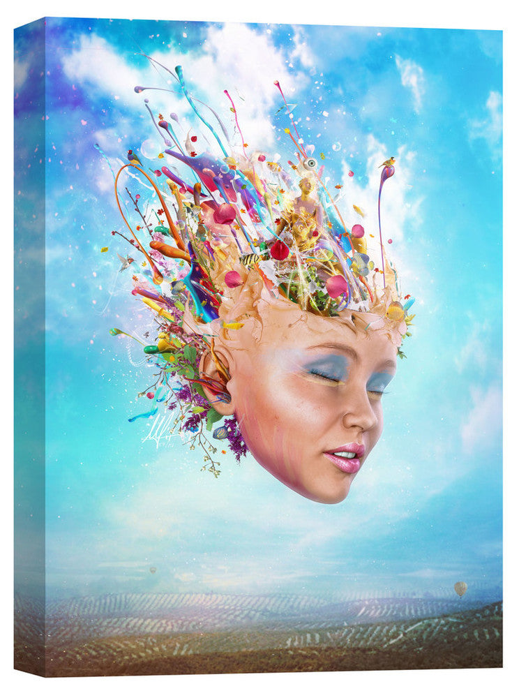 Cortesi Home "Muse" by Mario Sanchez Nevado, Giclee Canvas Wall Art, 18"x26"