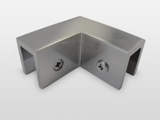78"x55"x35" Frameless 90 Degree Shower Enclosure Wall Hinge, Brushed Nickel