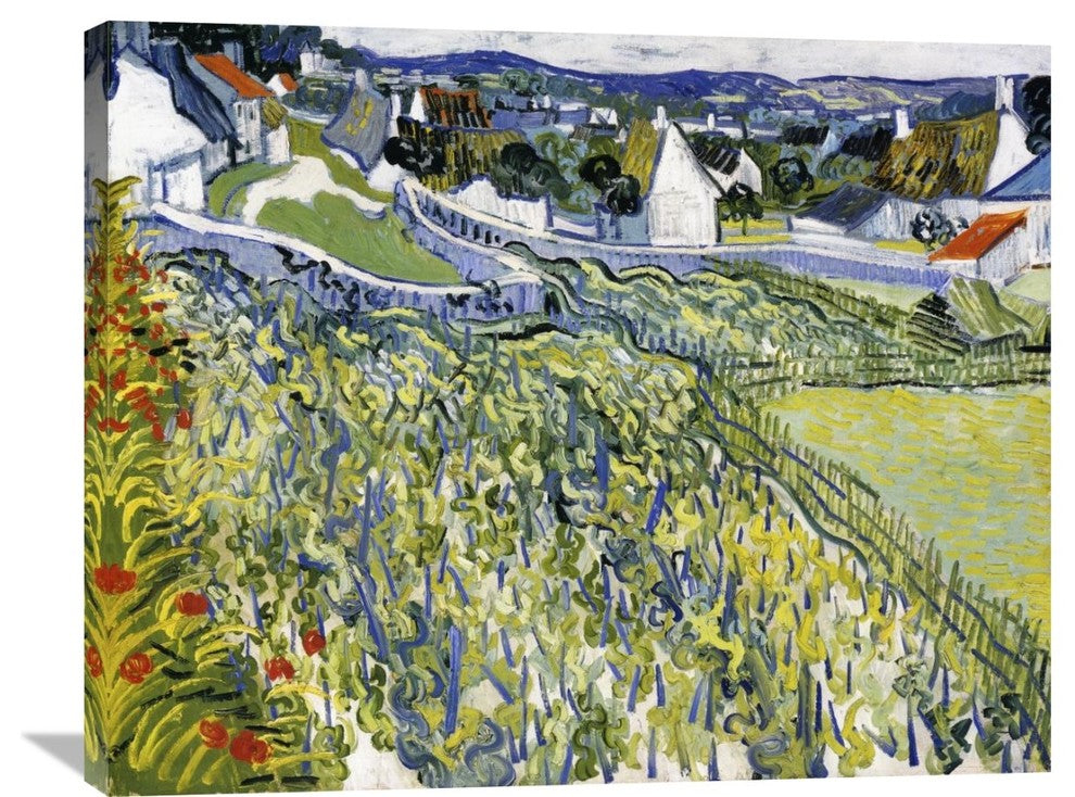 "Vineyards Auvers" Artwork, 36"x28"