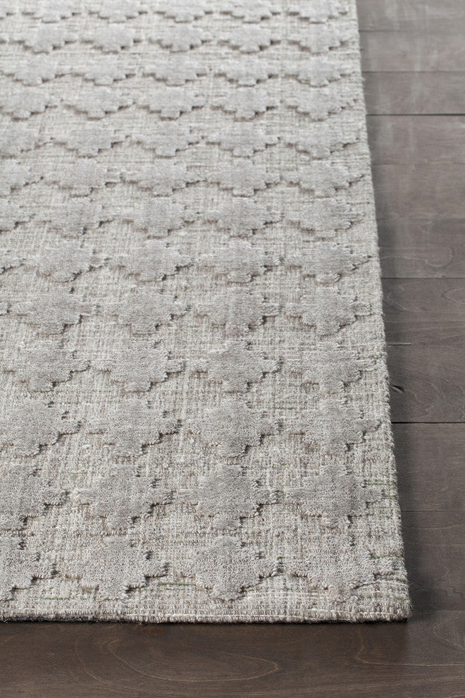Netix Contemporary Area Rug, Gray, 5'x7'6"
