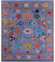 Turkish Oushak Handmade Wool Rug 12' 2" X 14' 9" - Q14932