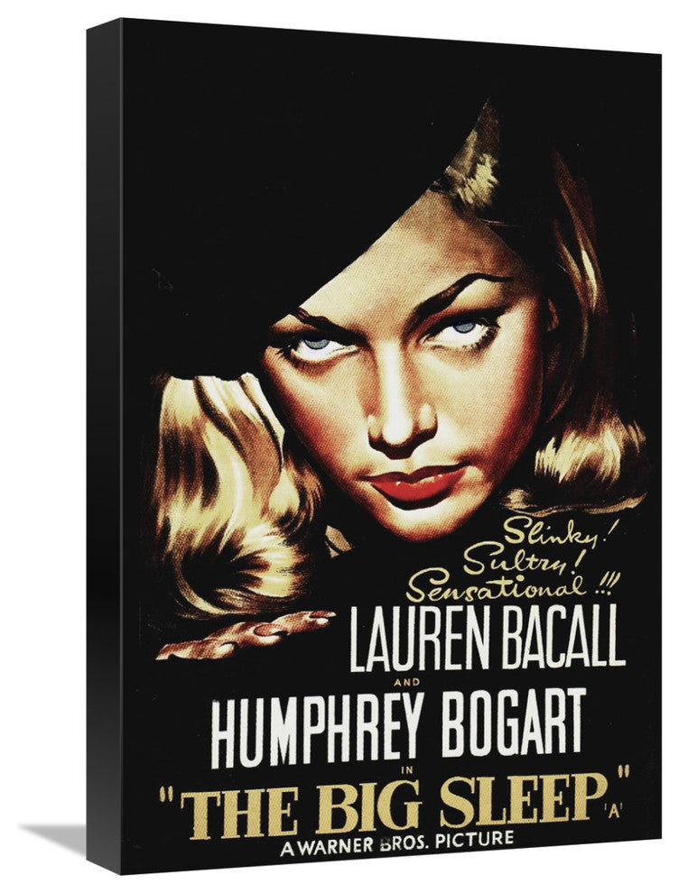 "The Big Sleep" Stretched Canvas Giclee by Hollywood Photo Archive, 15x22"
