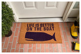 Calloway Mills Better on the Boat Doormat