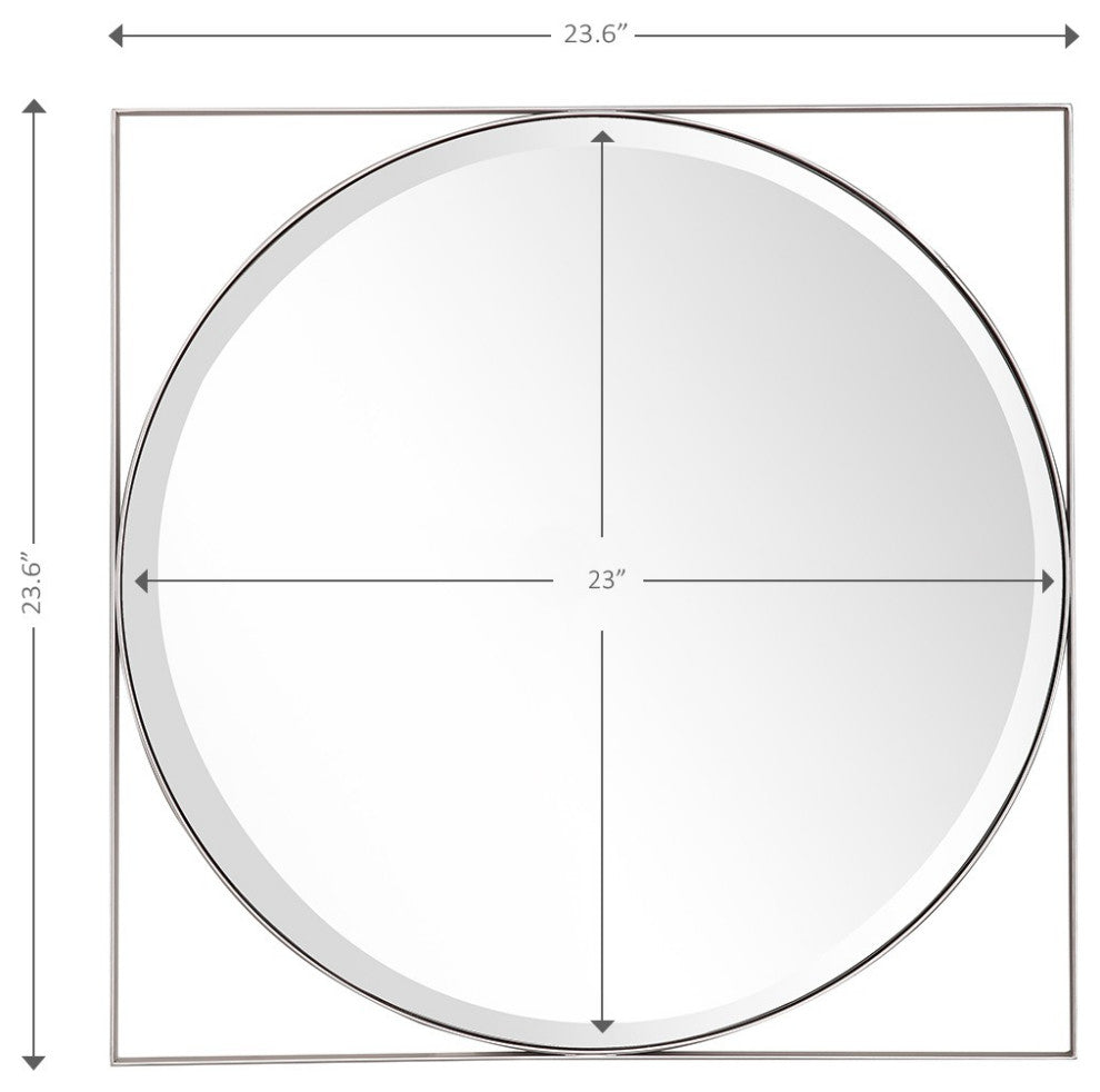 Circle, Square Wall Mirror