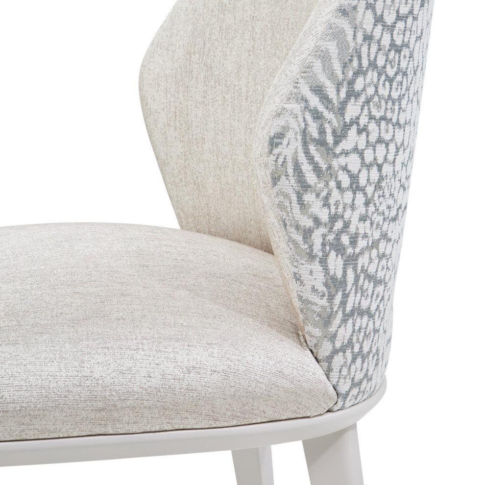 Lisbon Dining Side Chair, Set of 2, Silken Matte Cream