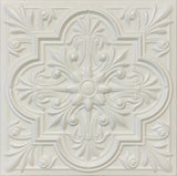 20"x20" Styrofoam Glue Up Ceiling Tiles, R55W Plain White