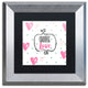Color Bakery 'Soul Food IV' Matted Framed Art, Silver Frame, Black Mat, 11x11