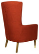 Adams Lounge Chair, Tangerine