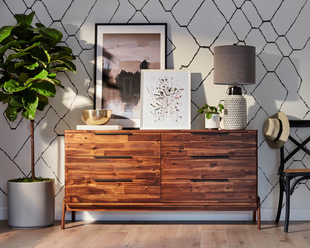 Remix 63" Wide 6-Drawer Dresser