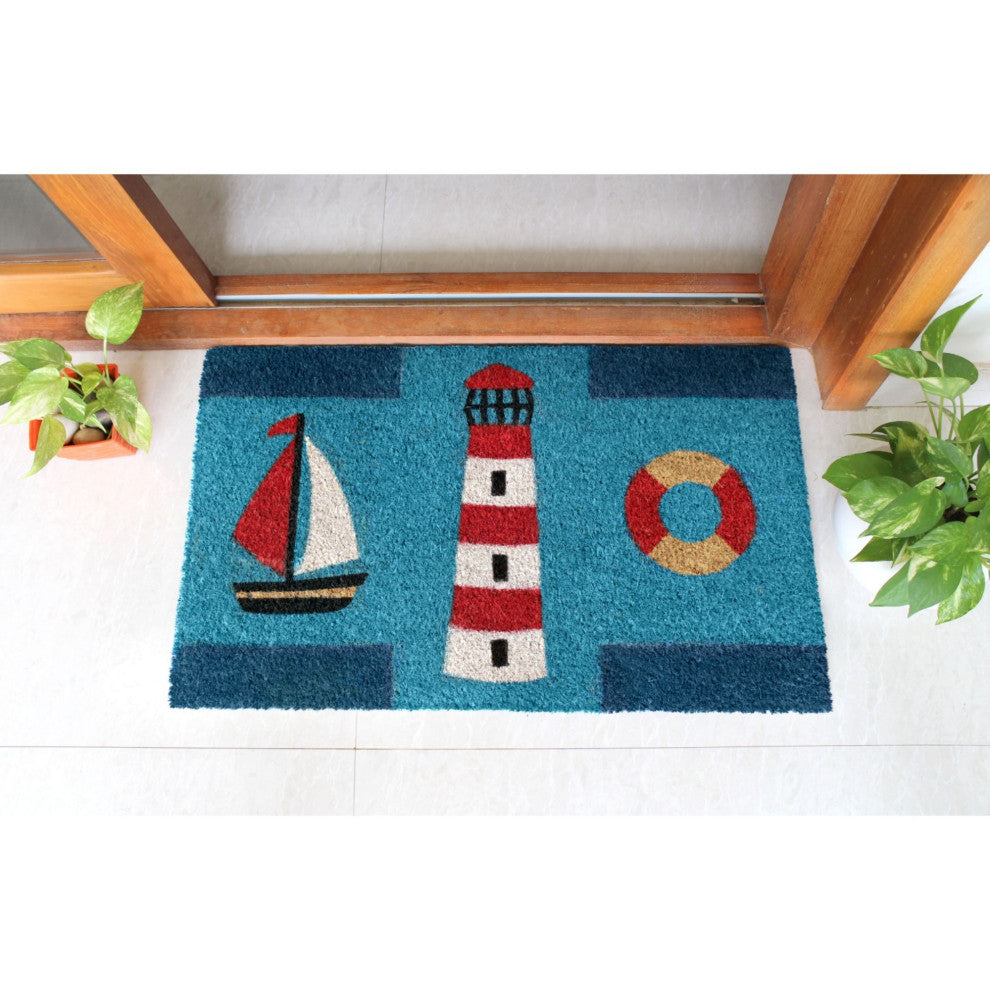 Multi Machine Tufted Marine Doormat, 18" x 30"