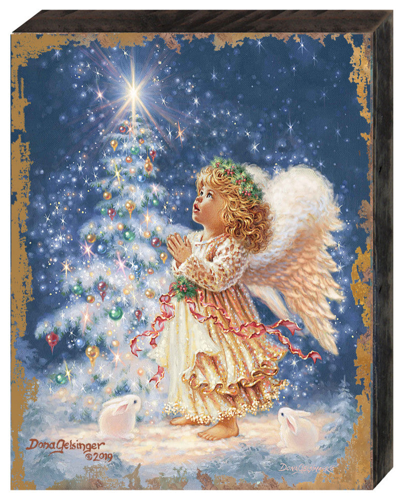 My Christmas Wish Wooden Block, 48 X 36