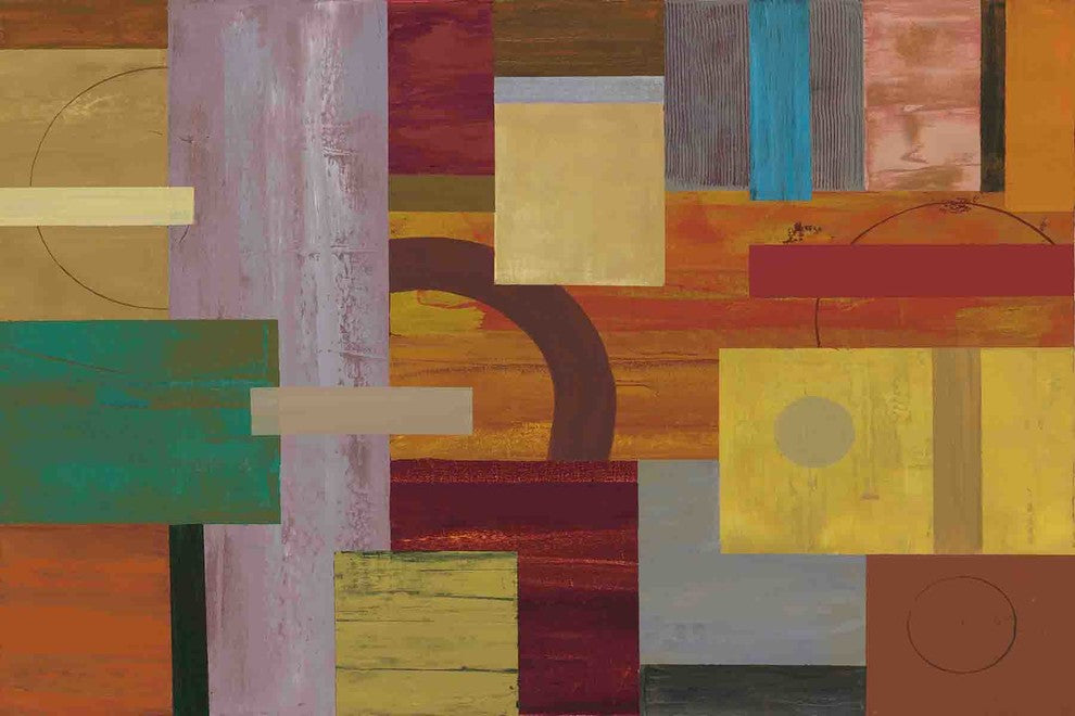 "Marsala Dreams I" Painting Print on Wrapped Canvas by Julie Joy