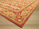 EORC Hand-tufted Wool Rust Transitional Oriental Morris Rug, Round 7'9"x7'9"