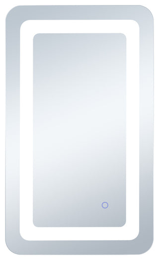 Home Living 27 in. x 30 in. Soft Edge LED Mirror