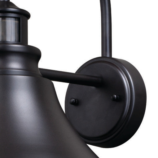 Delano Dualux 13" Outdoor Wall Sconce, Oil Burnished Bronze