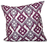 Hipster, Geometric Outdoor Pillow, Lavender, 20"x20"