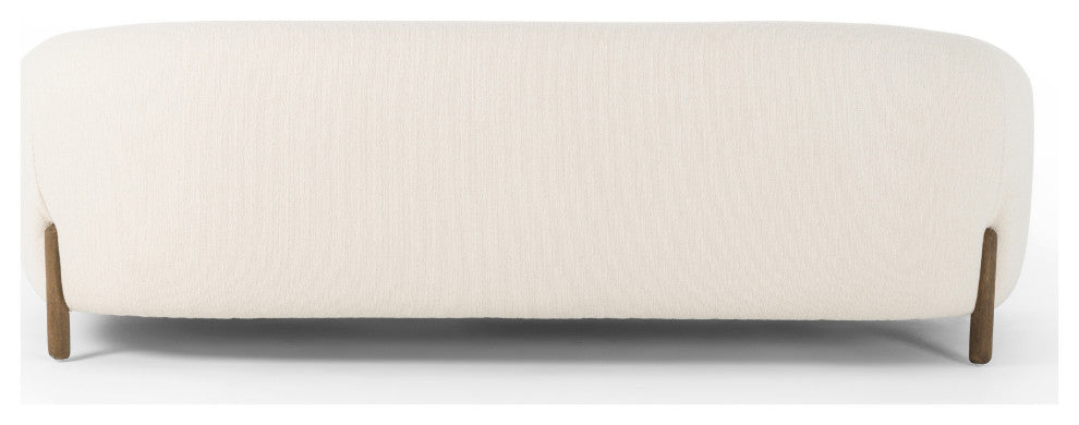 Lyla Sofa, 86" Kerbey Ivory, Distressed Natural