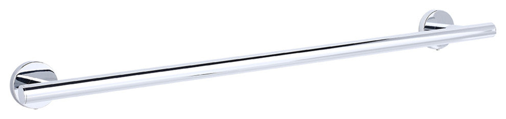 Elizabeth 24 in. Wall Mounted Towel Bar in Chrome