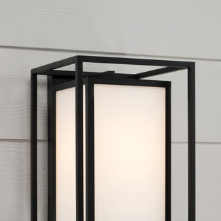 Capital Lighting 953111 Aiden 14" Tall Outdoor Wall Sconce - Black