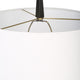 Rustic Minimalist Aged Black Iron Pole Table Lamp 35 in Industrial Loft Classic