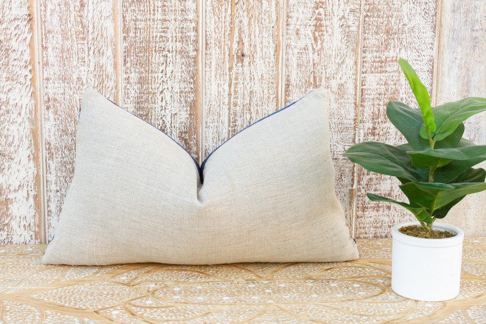 Kaderli Nurata Suzani Lumbar Pillow