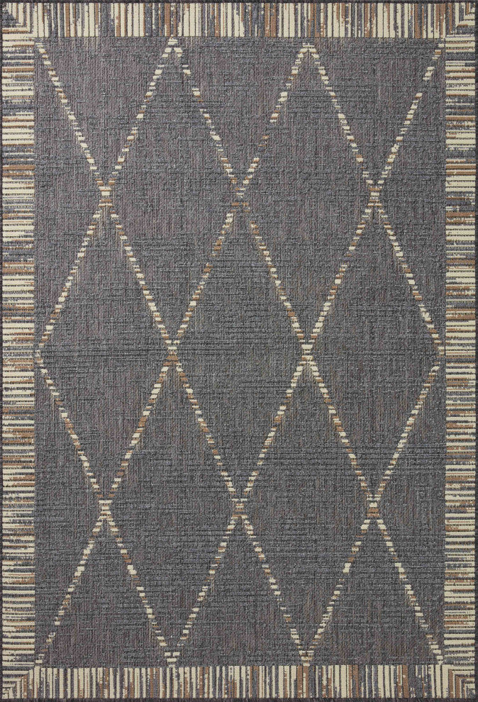 Loloi II Rainier Slate / Multi 18" x 18" Sample Rug