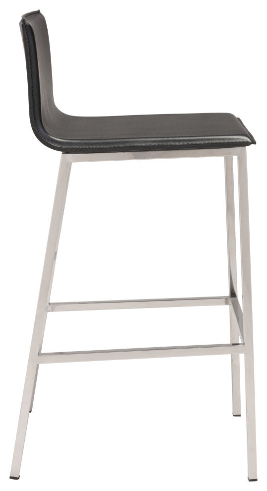 Marina Barstool, Set of 2 Black