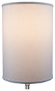 Fenchel Shades, 12"x12"x17" Spider Attachment Drum Lamp Shade, Linen