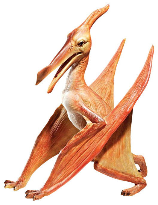 Scaled Pterodactyl Dinosaur Statue