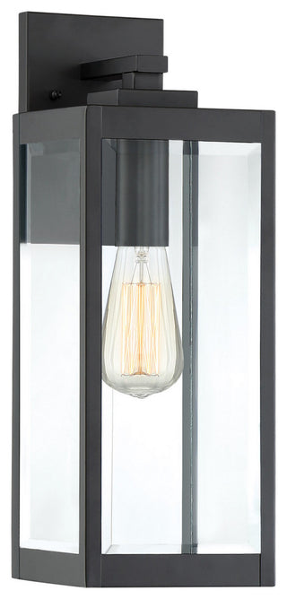 Westover 1-Light Outdoor Lantern, Earth Black