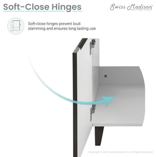 Bernay 24" Bathroom Vanity, Cedar Gray