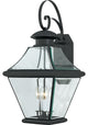 Quoizel RJ8414K Four Light Outdoor Wall Lantern Rutledge Mystic Black