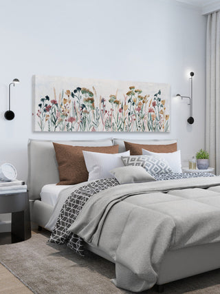 "Pretty Wildflowers" Painting Print on Wrapped Canvas
