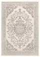 Surya Sunderland SUN-2317 5'3"x7'3" Rug, Medium Gray/Light Gray/White