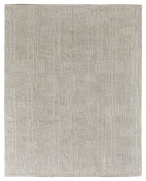 Weave & Wander Rheed Wool Rug, Solid Ivory, 3ft-6in x 5ft-6in Rug