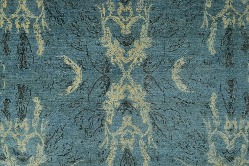 Yousafi Fine Chobi Braelyn Gray Rug 9'0"x11'11"