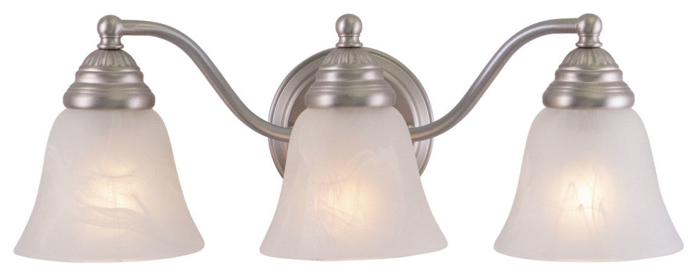 Standford 3-Light Vanity Brushed Nickel