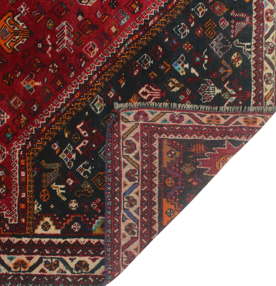 Semi-Antique Harley Red Rug
