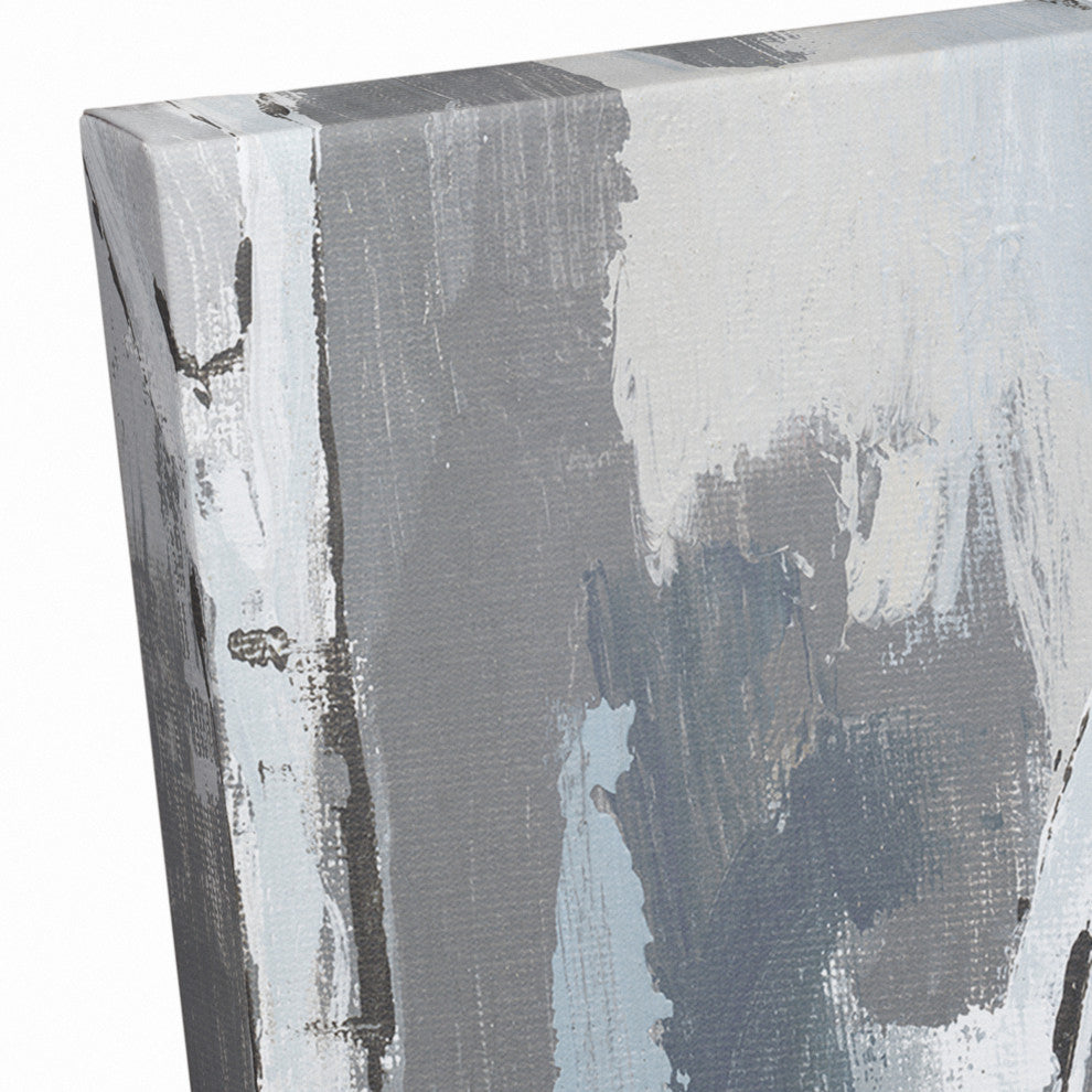 Painterly Birch Trees 32x48 Canvas Wall Art