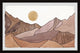 "The Rising Sun" Framed Painting Print, 12x8
