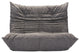 Zuo Modern Down Low Loveseat Gray