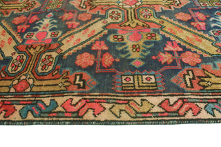 Fine Vintage Distressed Marlee Blue/Gold Runner, 3'1x9'1