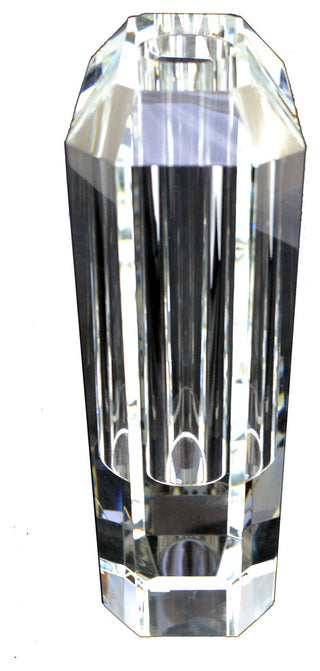 Faceted Crystal Vase, Extra Large