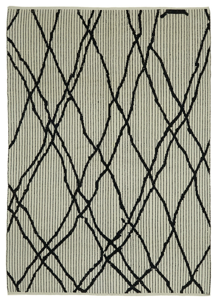 Rug N Carpet - Handmade Decorative 9' 0'' x 12' 2'' Moroccan Area Rug